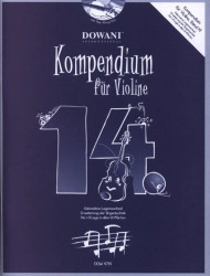 Josef Hofer: Kompendium für Violine 14 (noty na housle)(+audio)