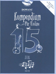 Josef Hofer: Kompendium für Violine 15 (noty na housle)(+audio)