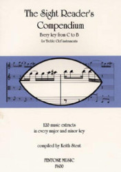 Sight Reader's Compendium: 120 music extracts in every major and minor key (noty na nástroje houslového klíče)
