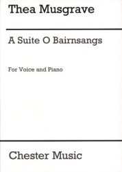 Thea Musgrave: A Suite O Bairnsangs (noty na klavír, zpěv)