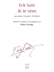 Erik Satie: Je te veux (noty na klavír)