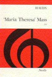 Franz Joseph Haydn: Maria Theresa Mass (noty, klavírní výtah)