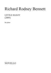 Richard Rodney Bennett: Little Elegy (noty na klavír)