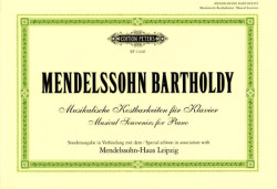 Felix Mendelssohn-Bartholdy: Musical Souvenirs (noty na klavír)