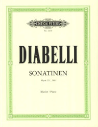 Anton Diabelli: Sonatinen für Klavier Op. 151, 168 (noty na klavír)
