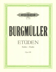 Friedrich Burgmüller: Etuden Op.109 (noty na klavír)