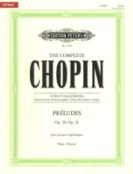Frédéric Chopin: Préludes op. 28, op. 45 (noty na klavír)