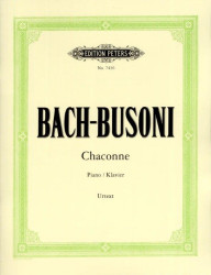 Johann Sebastian Bach: Chaconne In D Minor BWV 1004 (noty na klavír)