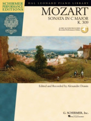Wolfgang Amadeus Mozart: Piano Sonata in C Major, K.309 (noty na klavír)(+audio)