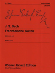 Johann Sebastian Bach: French Suites BWV 812-817 (noty pro klavír)