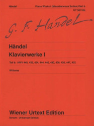 Georg Friedrich Händel: Piano Works 1 – Part b (noty na klavír)
