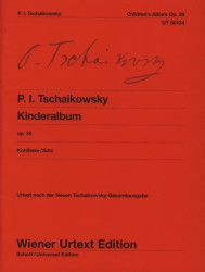 P.I. Čajkovskij: Children's Album op. 39 (noty na klavír)