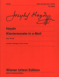 Joseph Haydn: Piano Sonata C Minor Hob XVI:20 (noty na klavír)