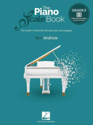 Ben Andrew: The Piano Scale Book - Grade 3 (noty na klavír)(+video)