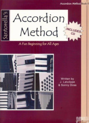 Santorella’s Accordion Method Book 3 (noty na akordeon)(+audio)