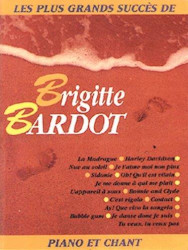 Brigitte Bardot : Livre d'Or  (noty na klavír, zpěv, akordy)