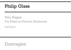 Philip Glass: Two Pages (noty na klavír)