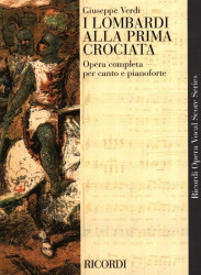 Giuseppe Verdi: I Lombardi alla prima crociata - IT (noty na klavír, zpěv)