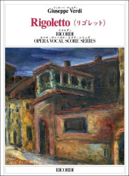 Giuseppe Verdi: Rigoletto - IT/JAP (noty na klavír, zpěv)