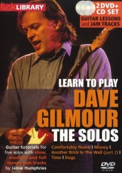 Lick Library: Learn To Play Dave Gilmour - The Solos (video škola hry na kytaru)