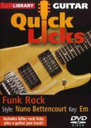 Lick Library: Nuno Bettencourt Quick Licks - Funk Rock (video škola hry na kytaru)